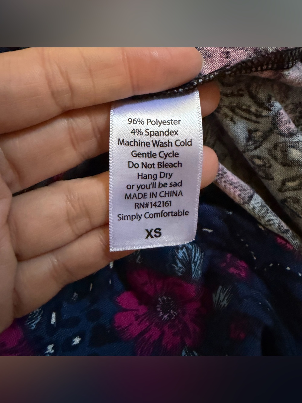 LULAROE Randy Baseball Tee EUC - Picture 6 of 8